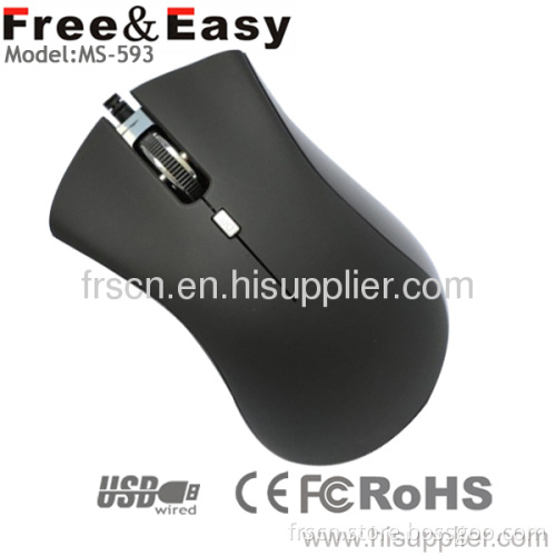 Hot Selling Powerful Design Wired Mouse For Big Hand 